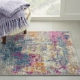 thumbnail image 4 of 8â€™ x 10â€™ Ivory and Multi Abstract Area Rug, 4 of 42