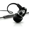 JLab Metal In-Ear Headphones, Black