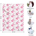 thumbnail image 4 of Pink Breast Cancer Blanket,Comfortable Soft Flannel Throw Blanket,All Season,Warm Lightweight Blankets for Sofa Bed Couch Living Room Chair,30"x40", 4 of 4