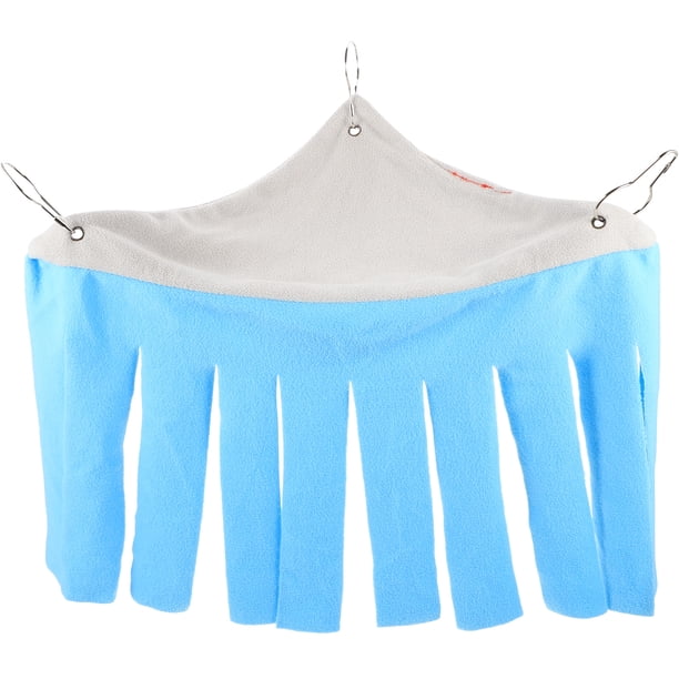 BRIGHTFUFU Hamaca para conejillos de indias, hamaca para conejos, cama colgante para hámster, pequeño escondite para mascotas en casa