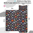 thumbnail image 5 of Football Baseball Pattern Toddler Nap Mats for Kids Preschool,Sleeping Mat Bag or Kids,Toddler Sleeping Bag,Toddler Nap Mat or Daycare, 5 of 6