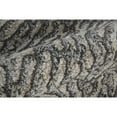 thumbnail image 2 of 8' X 10' Gray Taupe And Ivory Abstract Power Loom Stain Resistant Area Rug, 2 of 9