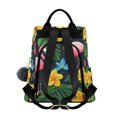 thumbnail image 2 of FORMRS Women's Travel Backpack Purse Anti-Theft Hidden Pockets Casual Shoulder Bag, Flamingo Floral Pattern, 2 of 7