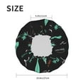 thumbnail image 3 of Green Surfboard Shower Cap, Reusable Bath Hair Hat for all Hair Lengths Hair Cover with Elastic Band Double Waterproof Layers Bathing Hat, 3 of 5