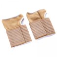 thumbnail image 1 of Colaxi 2xsupport de Main Manchon de Poignet Protection Professionnelle Confortable Sangle de Compression Gants pour Vélo Gym Randonnée Exercice Tennis, Beige, 2 Pcs, 1 of 8