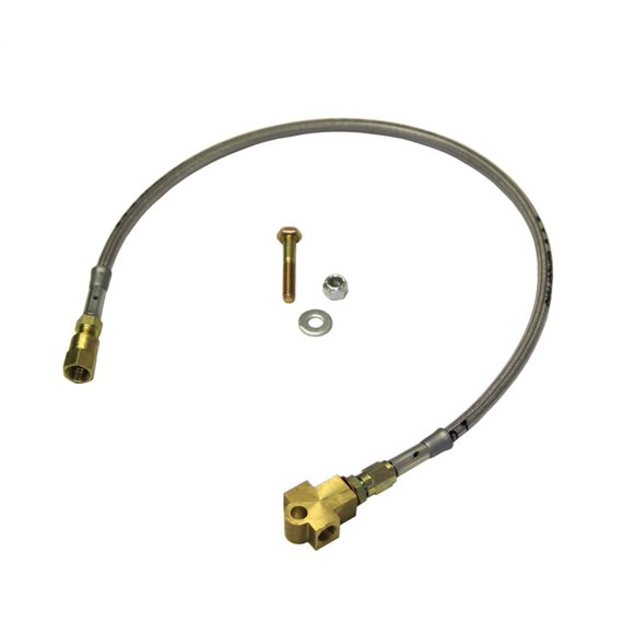 Skyjacker Suspensions Brake Line RBL20 Braided Stainless Steel Hose; Use With 6 Inch To 8 Inch Lift; Single