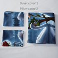 thumbnail image 4 of Juego de Funda Nórdica, King Size, El Lago de los Cisnes con Rosa Roja para Gilrs, 4 of 7