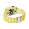 thumbnail image 2 of Fashion Resin Candy Watch Band + Watch Case For Apple Watch SE/6/5/4/3/2/1（Yellow+Yellow）, 2 of 3