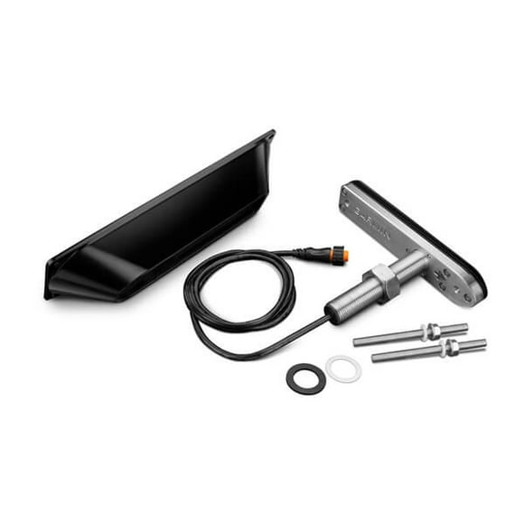 Garmin Transducer 010-01961-10 GT30-TH; Thru-Hull Mount; 12 Pin; 0 To 25 Degree Deadrise; 500 Watts; 5 Feet Cable; For Depth And Temperature