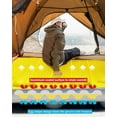 thumbnail image 4 of YR Foam Camping and Backpacking Sleeping Pad, Foldable Lightweight Mat 71"x23.5", Yellow, 4 of 9