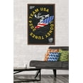 thumbnail image 2 of Looney Tunes x Team USA - Surfing Wall Poster, 22.375" x 34" Framed, 2 of 5