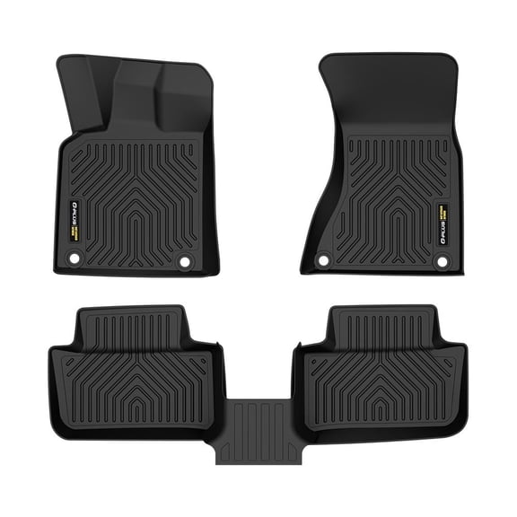TPE Floor Mats Fit For 2015-2024 Porsche Macan All Weather Protection Liners