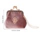 thumbnail image 5 of Monedero de estilo vintage, encantador monedero, pequeño monedero portátil, bolso de cambio de moda para niñas, para mujeres, damas (rosa), 5 of 7