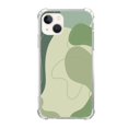 thumbnail image 1 of Watercolor Green Case Compatible with iPhone 13,Unique Art Design TPU Bumper Cover Case, 1 of 6