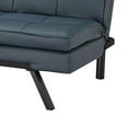 Abbyson Warren Futon Sofa Bed, Blue