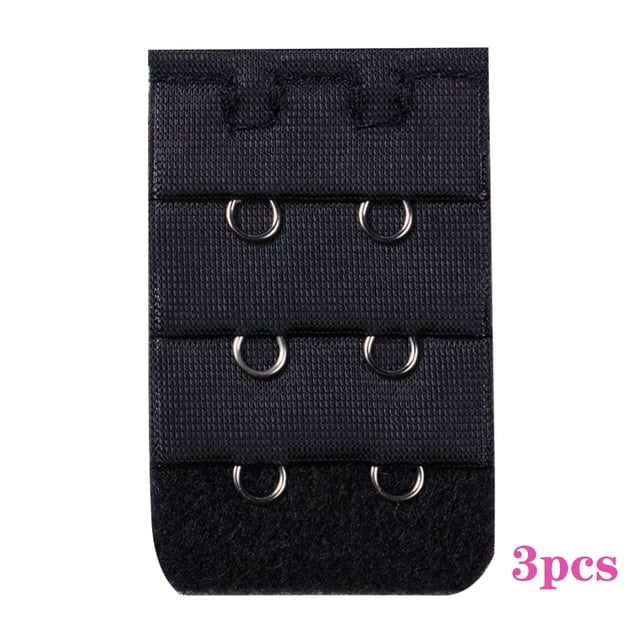 3PCS Bra Extension Lingerie Strap Extender Replacement Womens Accessoires With 3 Hooks Bar Extender Buckle Extension Lingerie LUHAN