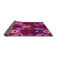 thumbnail image 2 of Ahgly Company Indoor Rectangle Abstract Pink Modern Area Rugs, 7' x 9', 2 of 4