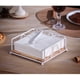 thumbnail image 1 of Tissue Box de Hierro Art, Soporte de Pañuelos de Color Blanco, 1 of 3