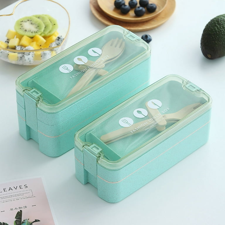 DYTTDG Holiday Gift Finder Portable 3 Layer Microwave Bento Lunch