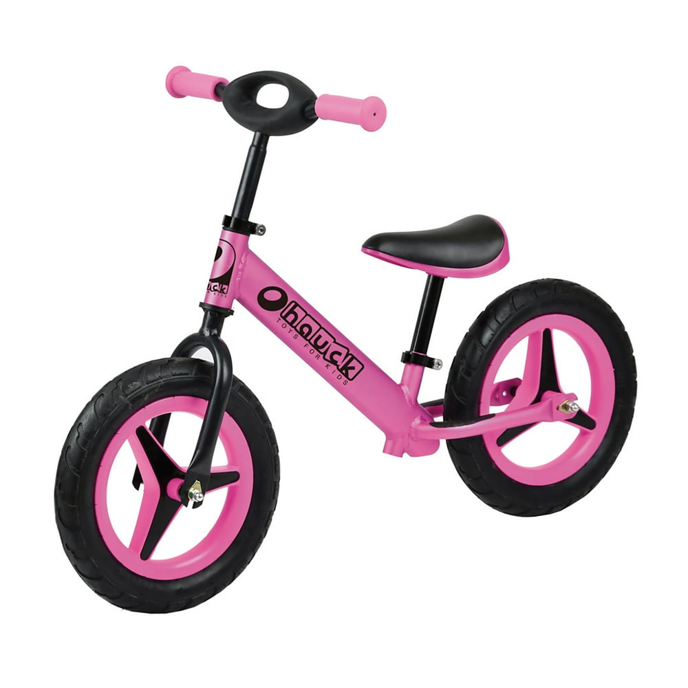 Hauck Aluminum Rider Balance Bike Pink