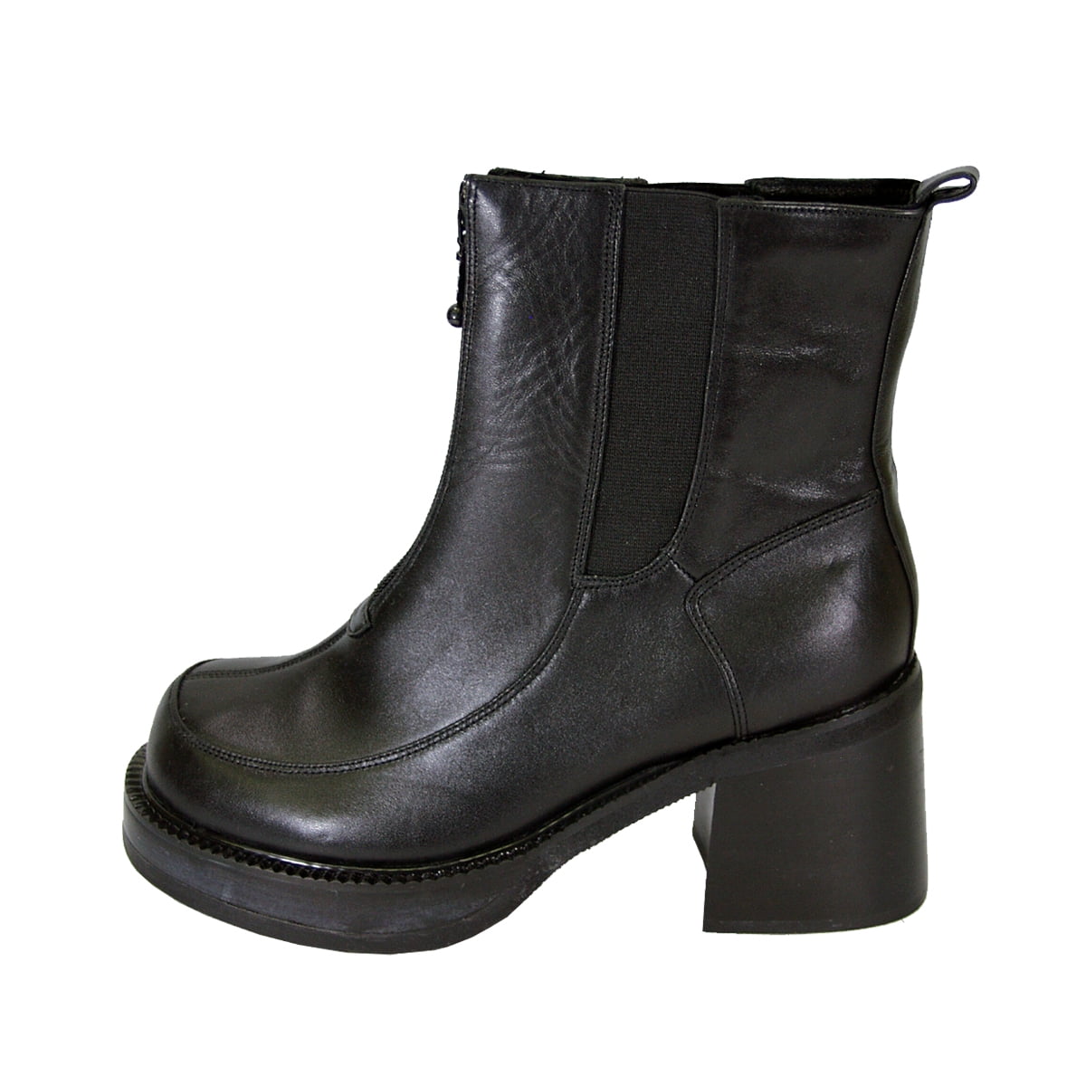 PEERAGE Jay Men's Medium Width Elegant 7 Inch Comfort Leather Boots