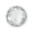 thumbnail image 3 of Arthur Court Aluminum Grape Design Round Tray, 15-Inch Diameter, Vineyard-Inspired with Openwork Border, Food-Safe Platter Serving Elegance, 3 of 4