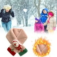 thumbnail image 3 of Winter Christmas Plush Shawl Scarf Christmas Ornaments For Children, 3 of 3