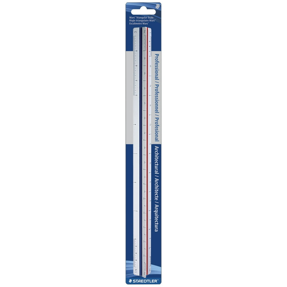 Staedtler Architectural Scale, 12in - Walmart.com - Walmart.com