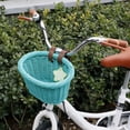 thumbnail image 3 of Walbest Hand-Woven Bicycle Basket, Strong Load-bearing Easy Installation Handlebar Bike Front Basket Replacement, 3 of 10