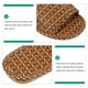 thumbnail image 4 of EeaseMX Pantuflas de paja de bambú para hombre y mujer, con punta abierta, sandalias ligeras para el baño, spa, verano (42/43), 4 of 7