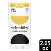Schmidt's, in Partnership with Justin Bieber, Activated Charcoal Sensitive Skin Here + Now 2.65 OZ
