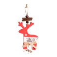 thumbnail image 1 of Wosthever Decoraciones para árboles de Navidad Diseño de escena Decoración Festival Colgante Adorable DIY Artesanía de Adornos de Navidad Kits de decoración para fiestas Alce Wosthever HA070126-03, 1 of 6