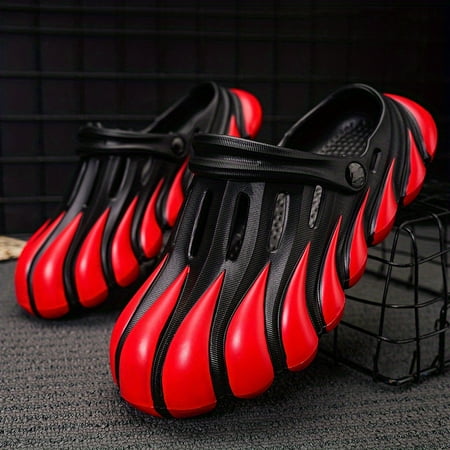 

Men s Fashionable Comfy Clogs Out Non-Slip Garden Shoes Summer Quick Drying Sandals