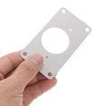 thumbnail image 3 of OUNONA 8Ud Plato Reparador De Bisagra Para Puertas De Acero Inoxidable Duradero Para Gabinetes, 3 of 8