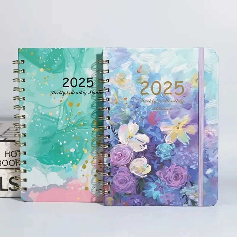 2025 Daily Planner With Monthly & Weekly Goals - Time Management Organizer, 365-