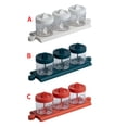 thumbnail image 4 of Toystoory Caja de condimentos Tarro de especias de cocina de plástico Recipiente de almacenamiento de condimentos a prueba de polvo con cuchara Organizadores de utensilios de cocina No.03 Toystoory HA004571-03, 4 of 6