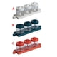 thumbnail image 5 of Caja de condimentos Tarro de especias de plástico para cocina Recipiente de almacenamiento de condimentos a prueba de polvo con cuchara, Rojo Inevent HA004571-03, 5 of 7
