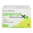 thumbnail image 2 of Dimefor XR 500 mg 60 tabletas de liberación prolongada, 2 of 3