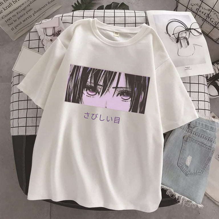 aesthetic preppy anime girl Kids T-Shirt for Sale by