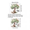 thumbnail image 4 of Adhesivos de pared de PVC con dibujos animados de osos, zorros, árboles y mariposas, 4 of 4
