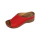 thumbnail image 1 of Sandalias de Cuña de las Mujeres de Color Sólido Peep Toe Abierto de Espalda Zapatillas de Mula con Cama de Pie Acolchada para la Playa de Verano, 1 of 9