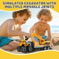 thumbnail image 2 of Excavator Toys for Boys 3-6 Years, 3 Year Old Toy Truck, Toddler Construction Vehicles Cars, Birthday Gift for Boys & Girls, 2 of 7