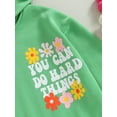thumbnail image 6 of GXFC Little Girls Fall Hoodies Kids Girls Long Sleeve Hooded Flower Letter Print Sweatshirt Tops Children Girls Casual Autumn Pullovers 4-7T, 6 of 7