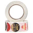 thumbnail image 4 of Washi Tape, Stationary Supply 2Pcs Decoration Tape Printed  For Envelope Sealing For Online Retailers For Hand-Made Business Bags, 4 of 8