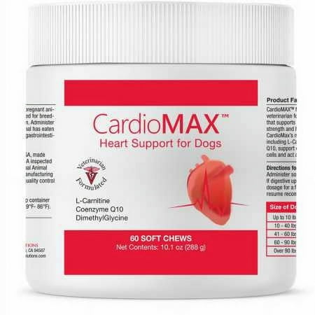 UPC: 0814087008275 | CardioMAX Heart Support for Dogs 60 Soft Chews