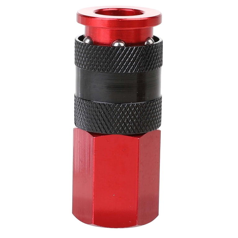 Hyper Tough Red Aluminum Universal Air Coupler & Plug Set 5 Piece, 13-205rht, Weight: 0.15lbs Hyper Tough Red Aluminum Universal Air Coupler & Plug Set 5 Piece, 13-205rht, Weight: 0.15lbs