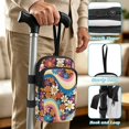 thumbnail image 5 of COEQINE Crutch Bag for Women, Elbow Crutch Pouch Hippie Floral Wave Broken Leg Crutch Bag, Walking Cane Bag, Forearm Crutch Attachment, Lightweight, for Adults Elderly, 5 of 7