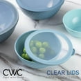 thumbnail image 5 of COOK WITH COLOR 12-Pc Mixing Bowls with Lids Set Plastic Bowls for Kitchen, Blue Embossed, 5 of 8