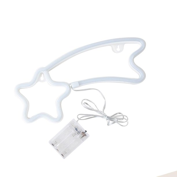 Meteor Neon Signs Special Led Night Light Decoración de pared con pilas para el hogar Dormitorio Bar
