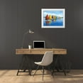 thumbnail image 3 of Caldwell Fisher, Sally 14x12 White Modern Wood Framed Museum Art Print Titled - Rainbow Cats, 3 of 4